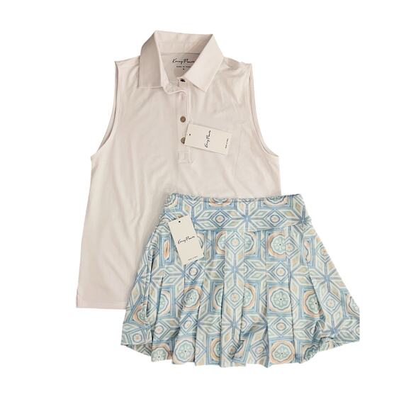 Kenny Flowers Skort (XS) and Tank (S) - 2 Pieces - Picture 1 of 2